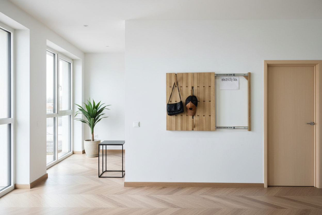 Wall-Mounted Organizer & Electrical Box Cover