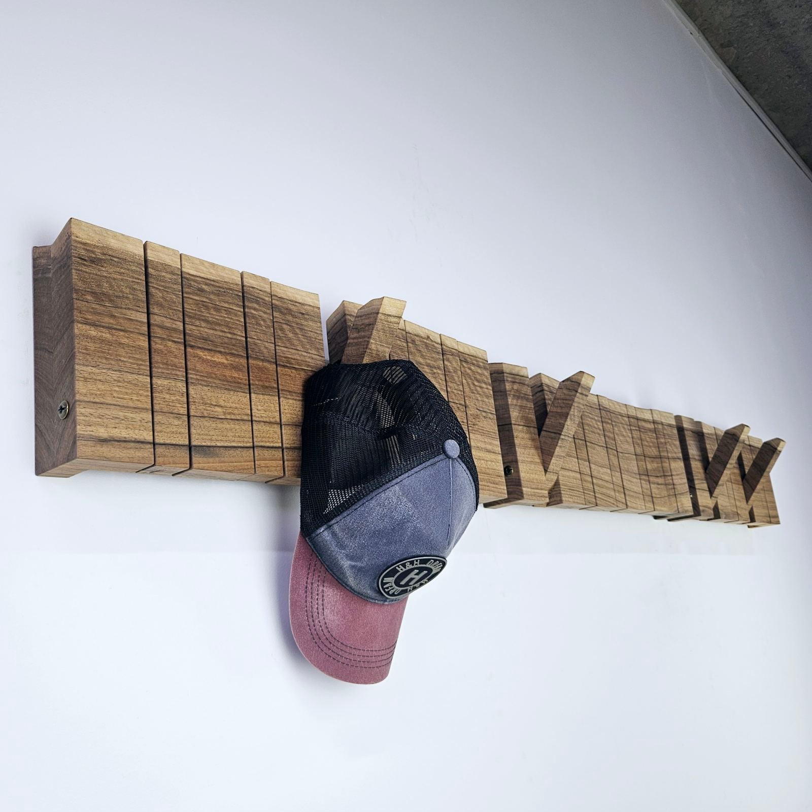 Set of 3 pieces Wall-Mounted Organizer. Walnut .Exclusive