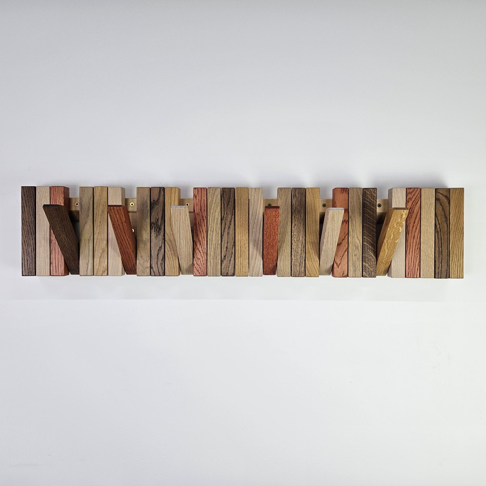 Wall Mount Organizer. Colored Mini Oak.Promotional offers