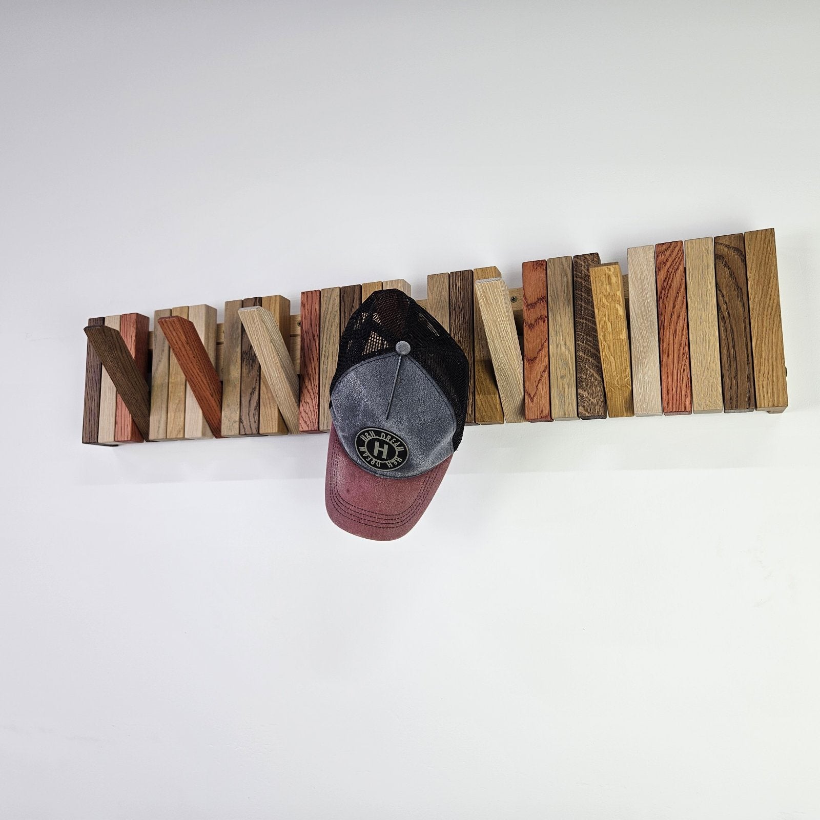 Wall Mount Organizer. Colored Mini Oak.Promotional offers