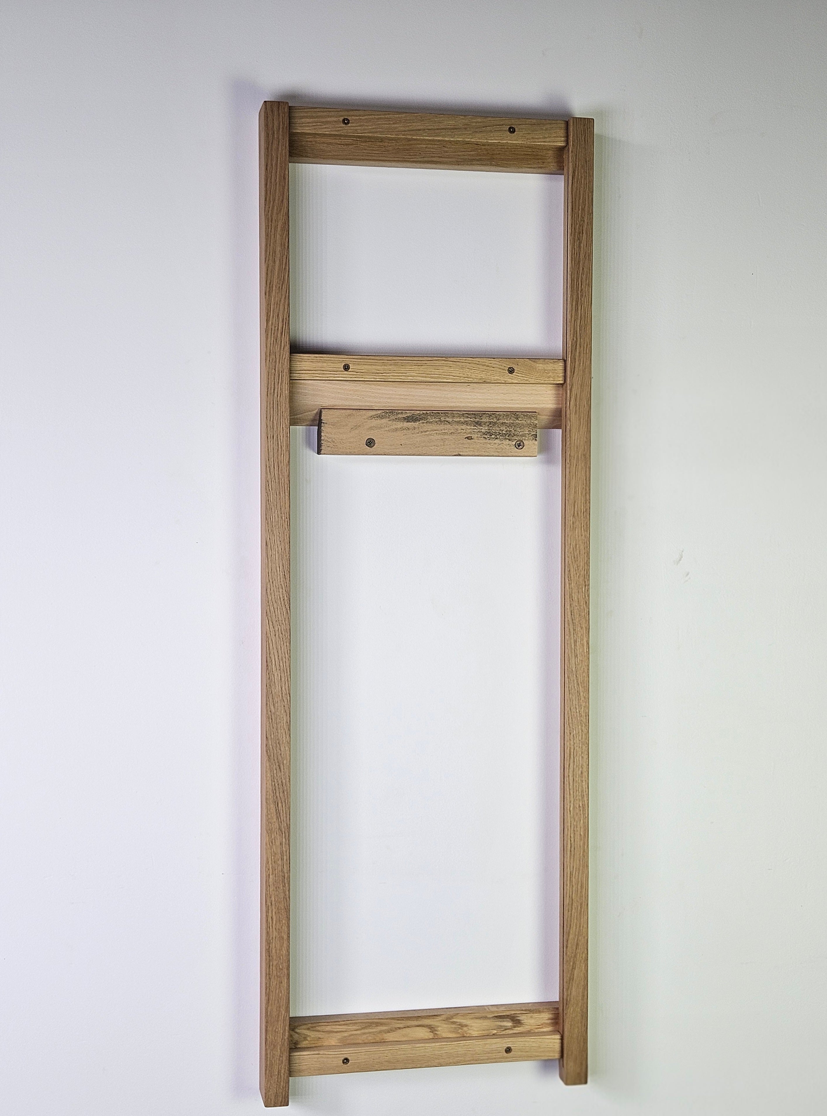 Wall Modular organizer Oak + mirror frame as a gift