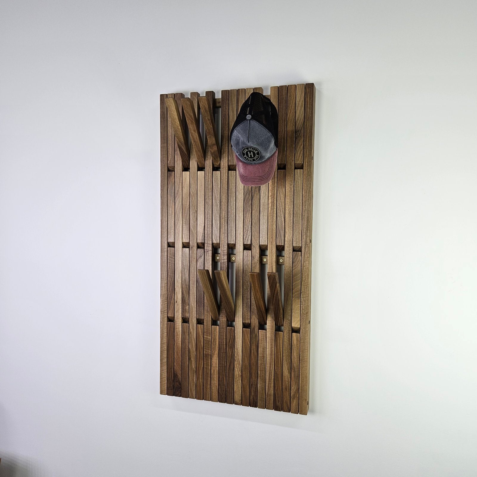 Wall-Mounted Organizer. Walnut .Promotional offers. SALE