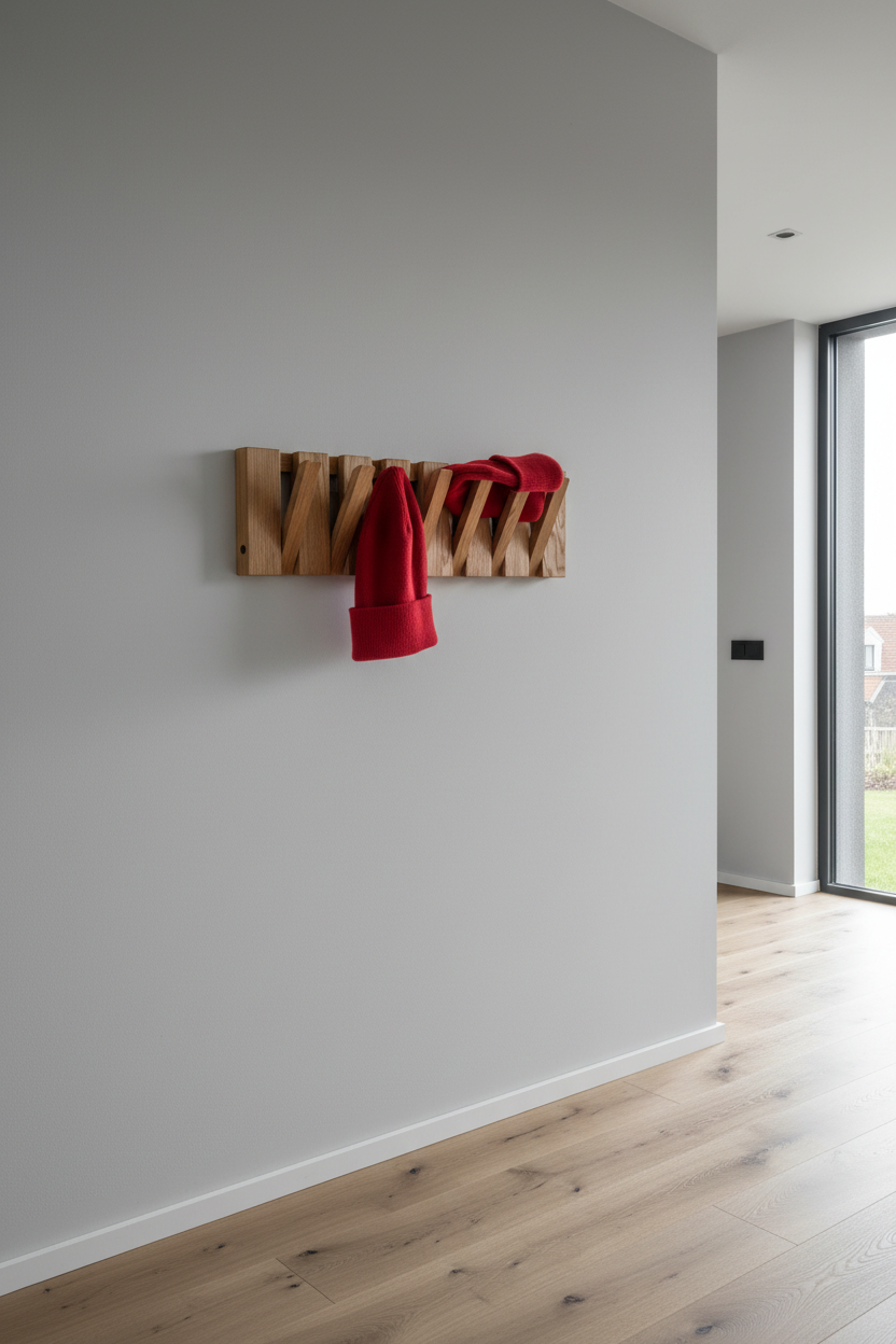 Wall-mounted organizer. plywood.