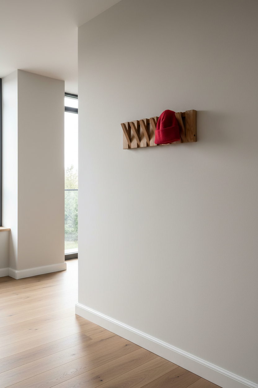 Wall-mounted organizer. plywood.