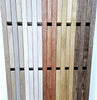 Wall-mounted organizer. natural oak. art color mix