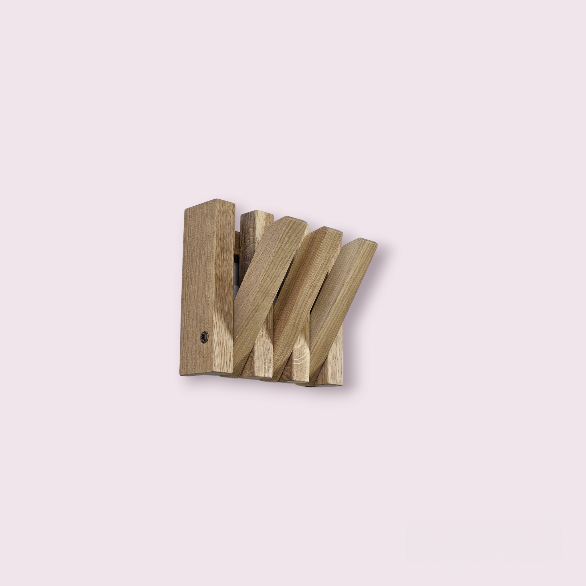 Wall-mounted organizer. natural oak. mini