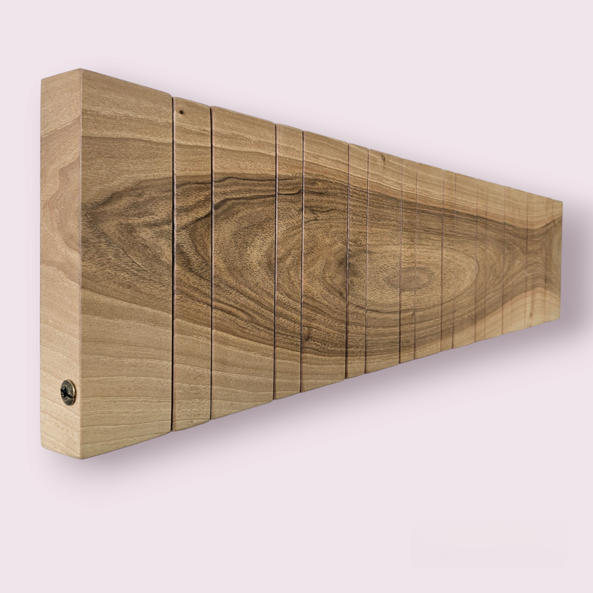 Wall-mounted organizer. Natural Walnut 3. Exclusive