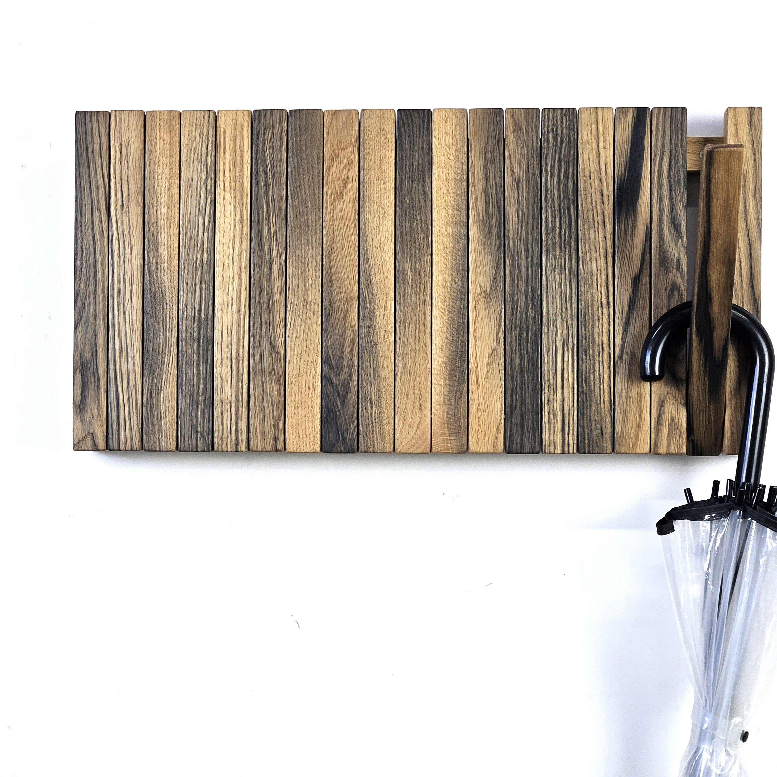 Wall-mounted organizer. Bog oak.Exclusive