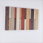 Wall-Mounted Organizer. plywood oak. Colored (light version)Free shipping!!!!