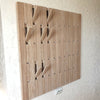 Wall-mounted organizer. White. plywood